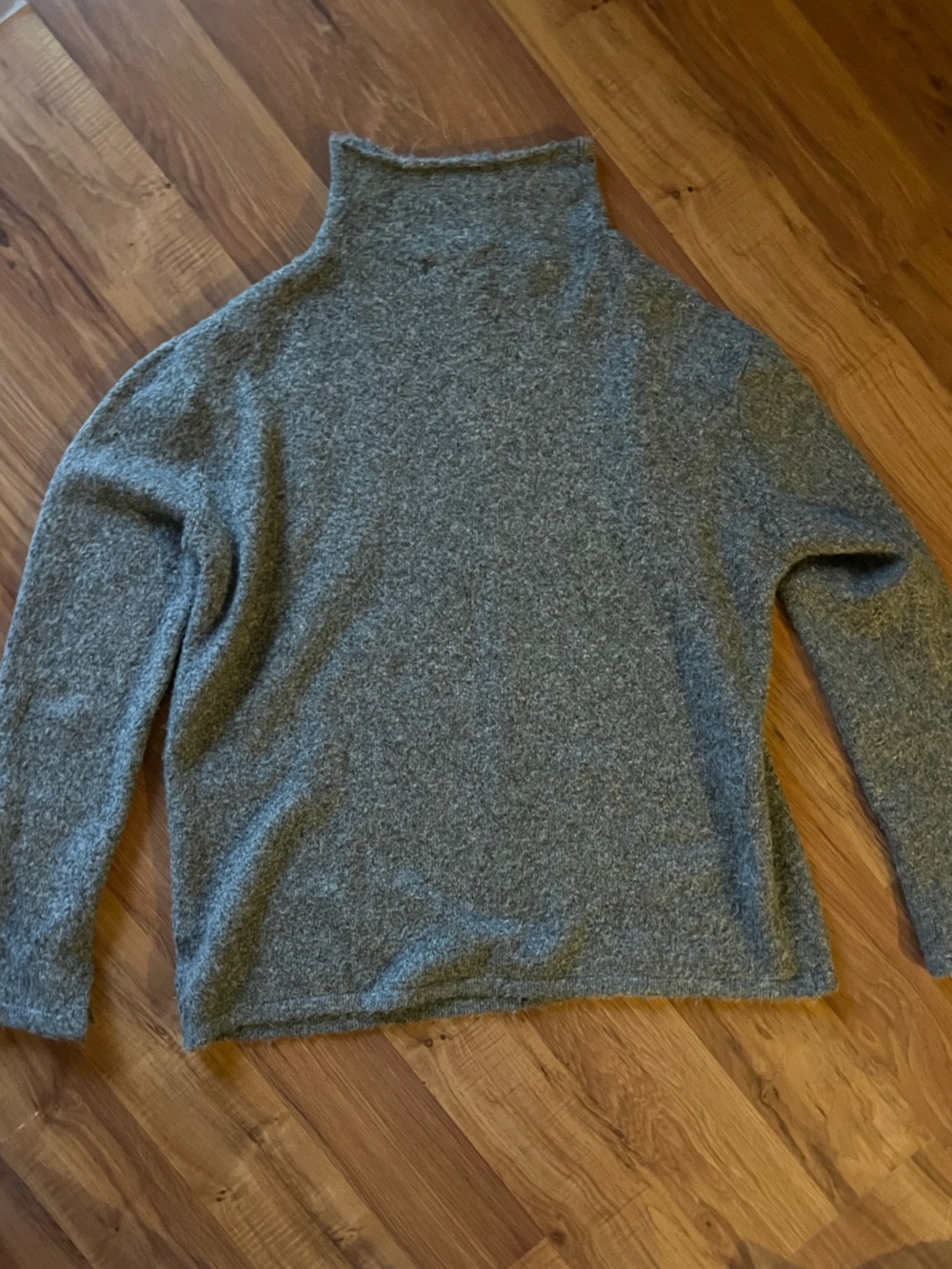 Gray Women's Crewneck Sweater